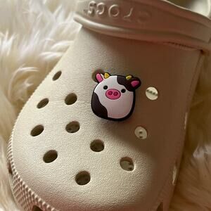 Croc Jibbitz | Squishmallows Conner the Cow Croc Charm | Cute Gift